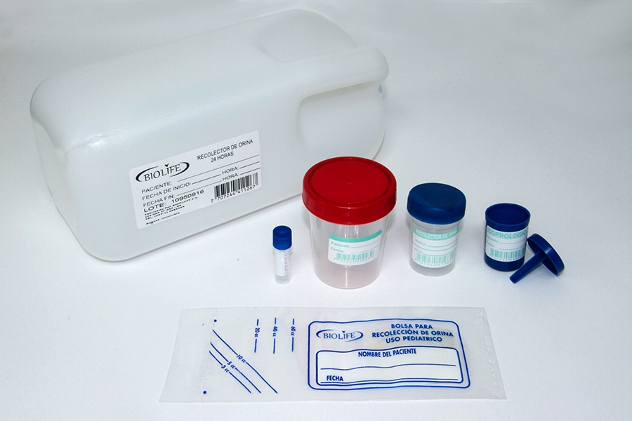 Frascos recolectores - Laboratorio clínico - Bioplast S.A.